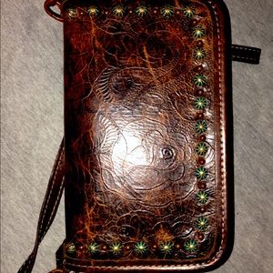 Double J Saddlery Clutch Organizer with Strap